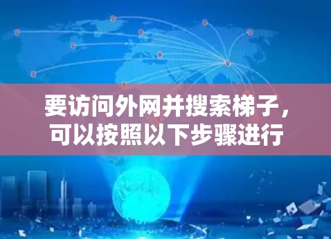 要访问外网并搜索梯子,可以按照以下步骤进行