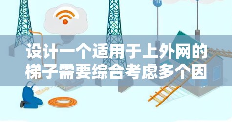 设计一个适用于上外网的梯子需要综合考虑多个因素，以确保在各种使用场景中安全可靠。以下是梯子设计的关键点
